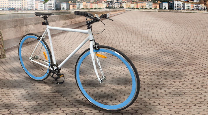 Le vélo Fixie est un incontournable en ville