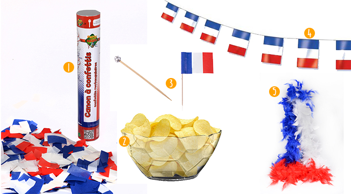 Tous les accessoires pour supporter l’équipe de France - On daore - Blog La Foir'Fouille