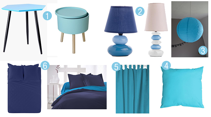 Blog La Foir'Fouille - Déco conseils tendance - La décoration bleue 
