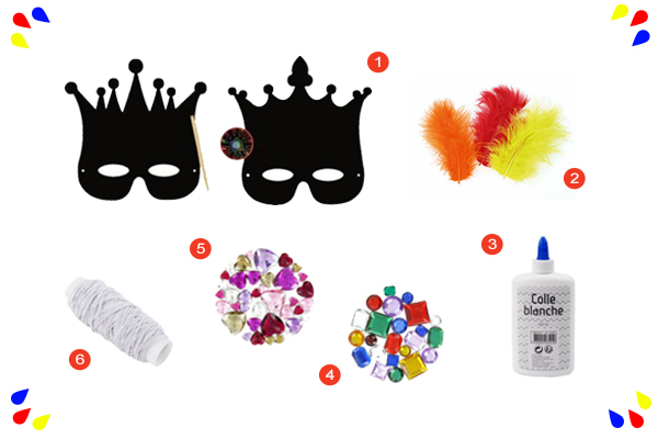 Réalisez facilement votre masque de carnaval personnalisé en suivant notre tuto - DIY - Blog La Foir'Fouille