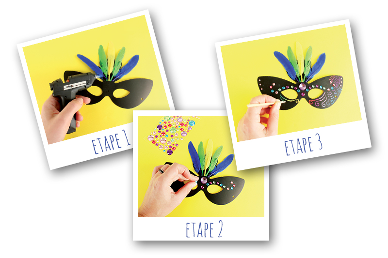 Réalisez facilement votre masque de carnaval personnalisé en suivant notre tuto - DIY - Blog La Foir'Fouille