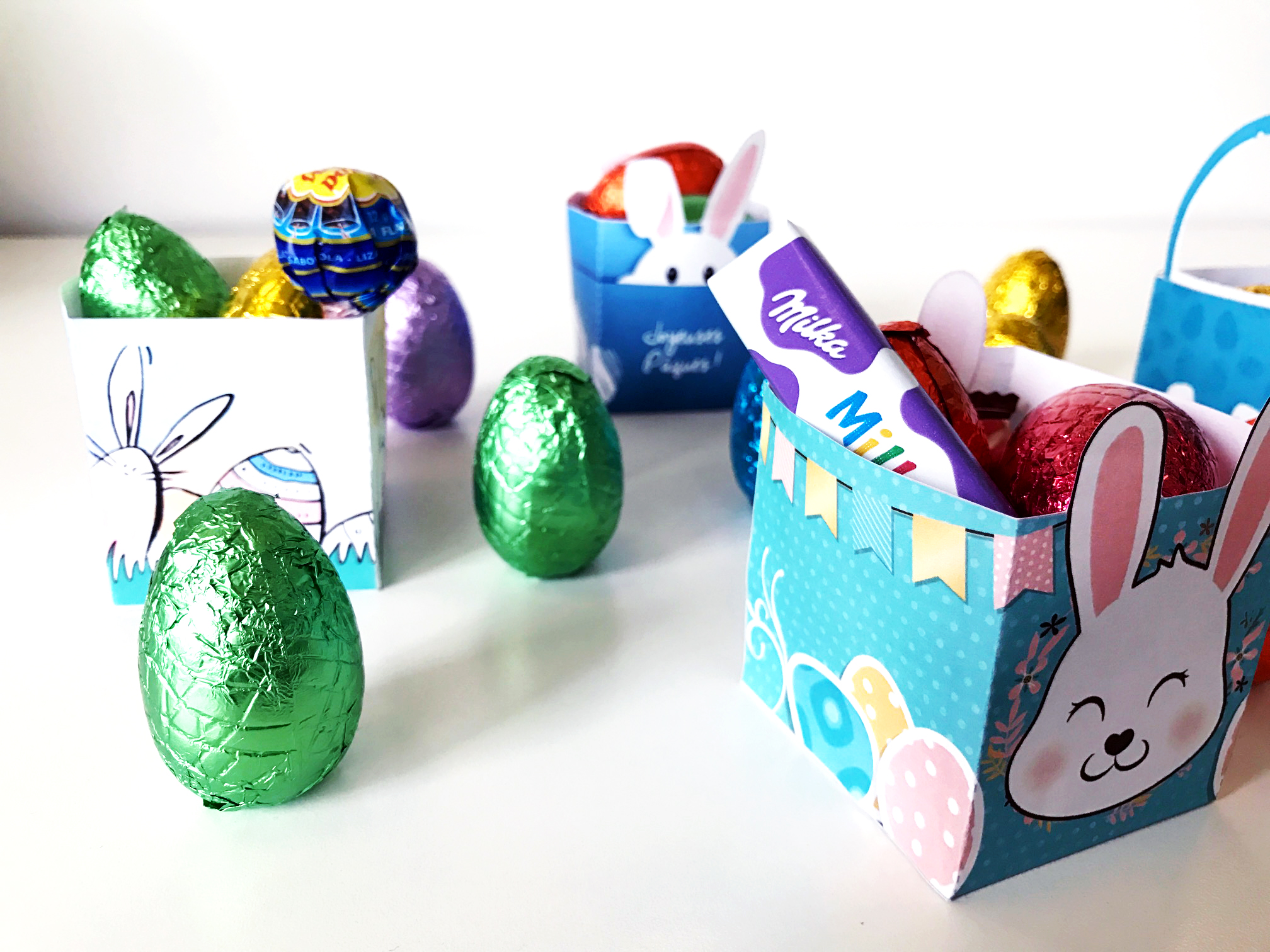 Des boîtes de Pâques à imprimer - DIY - Blog La Foir'Fouille