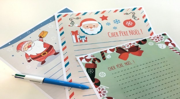 DIY : 3 modèles de lettre au Père Noël à imprimer