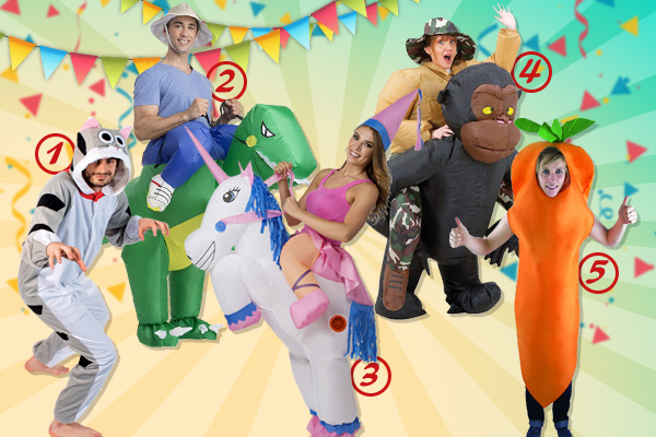 Pour le Carnaval, découvrez 5 idées de déguisements adultes insolites - Conseils - Blog La Foir'Fouille
