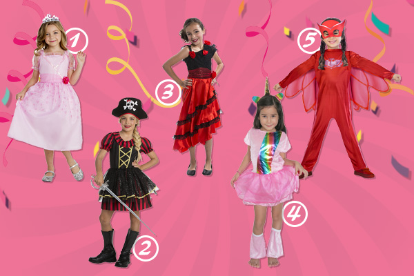 Pour le Carnaval, voici 5 déguisements filles - Blog La Foir'Fouille - On adore