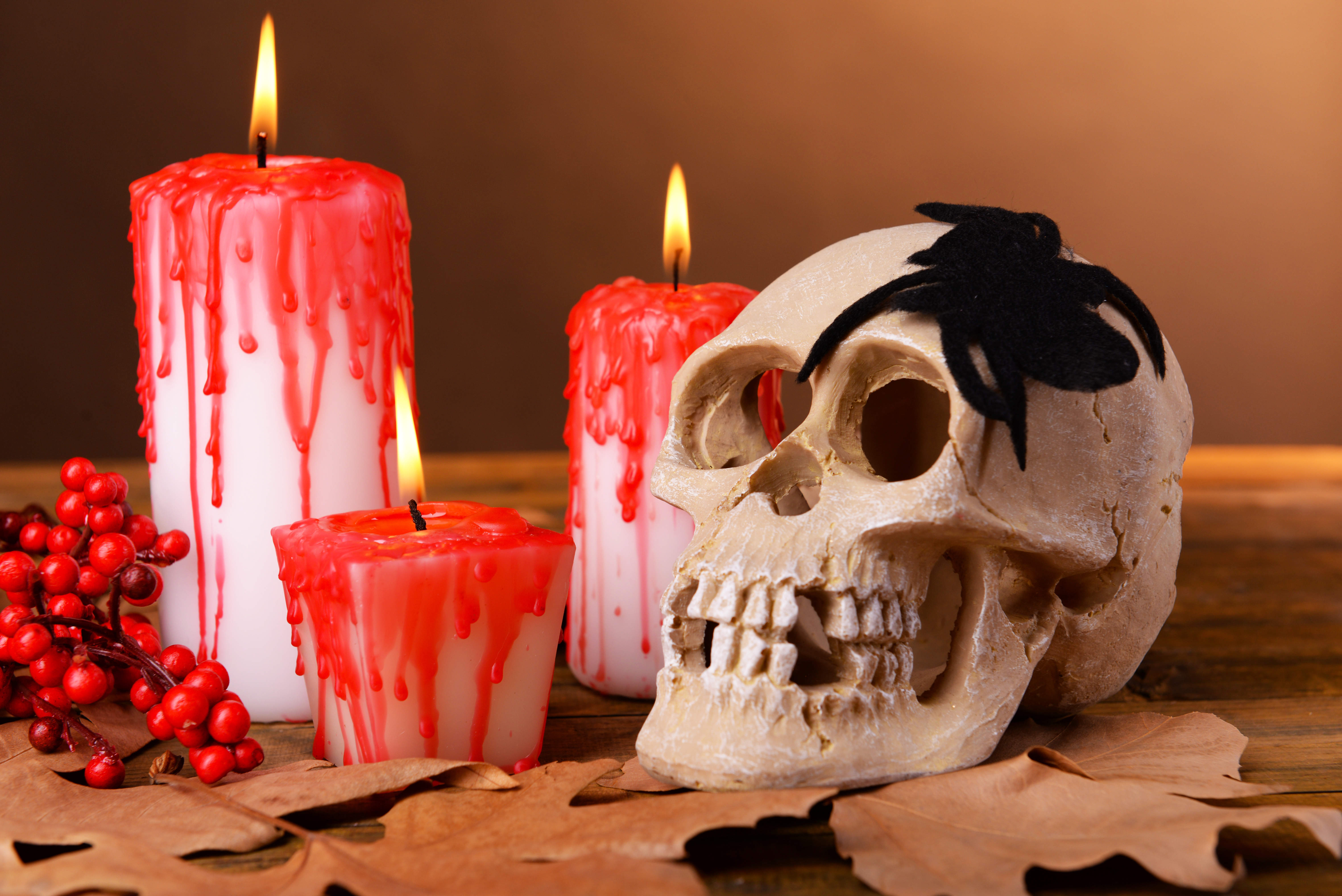 DIY - Mes bougies sanglantes d'Halloween - Blog La Foir'Fouille