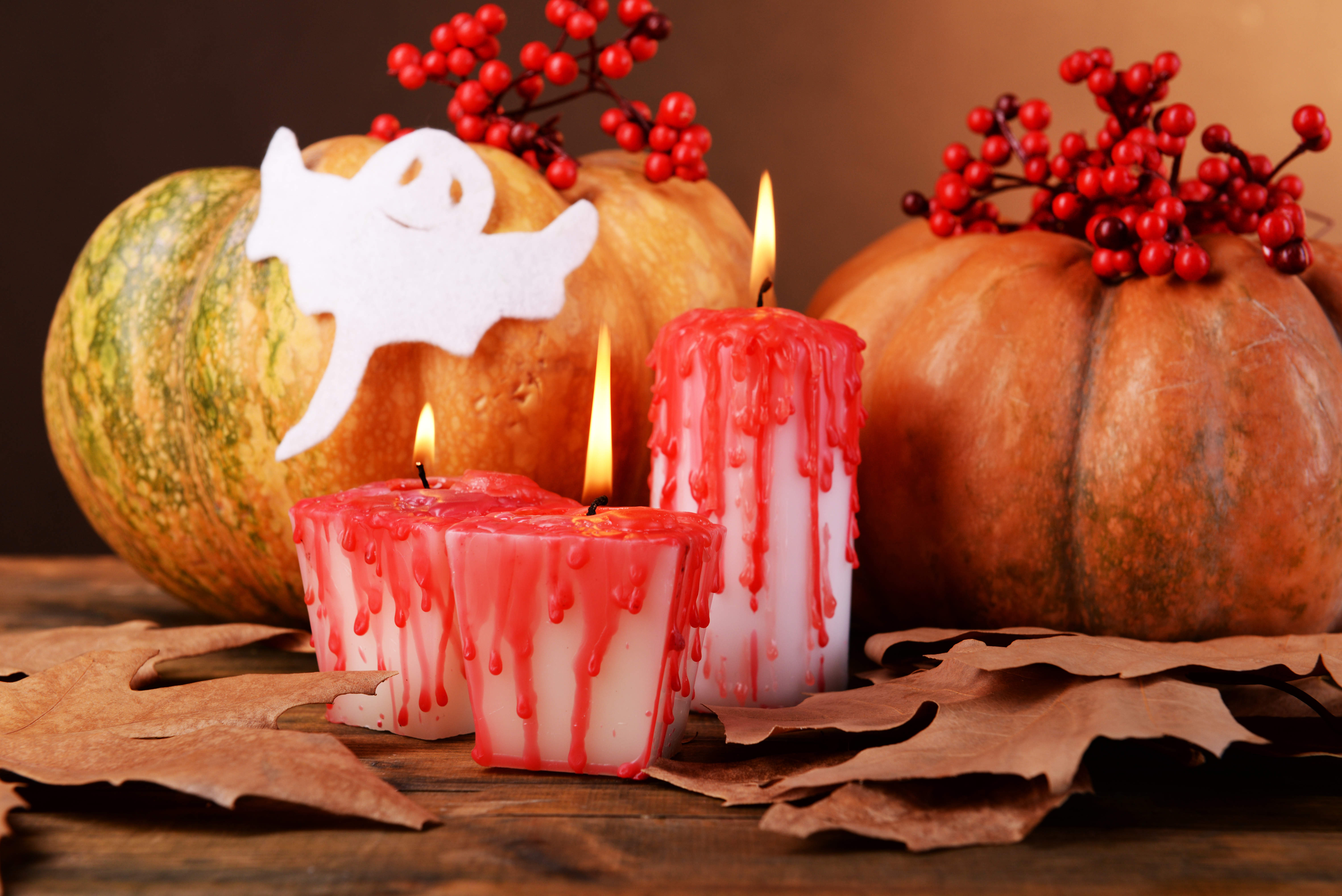 DIY - Blog La Foir'Fouille - Bougies sanglantes d'Halloween