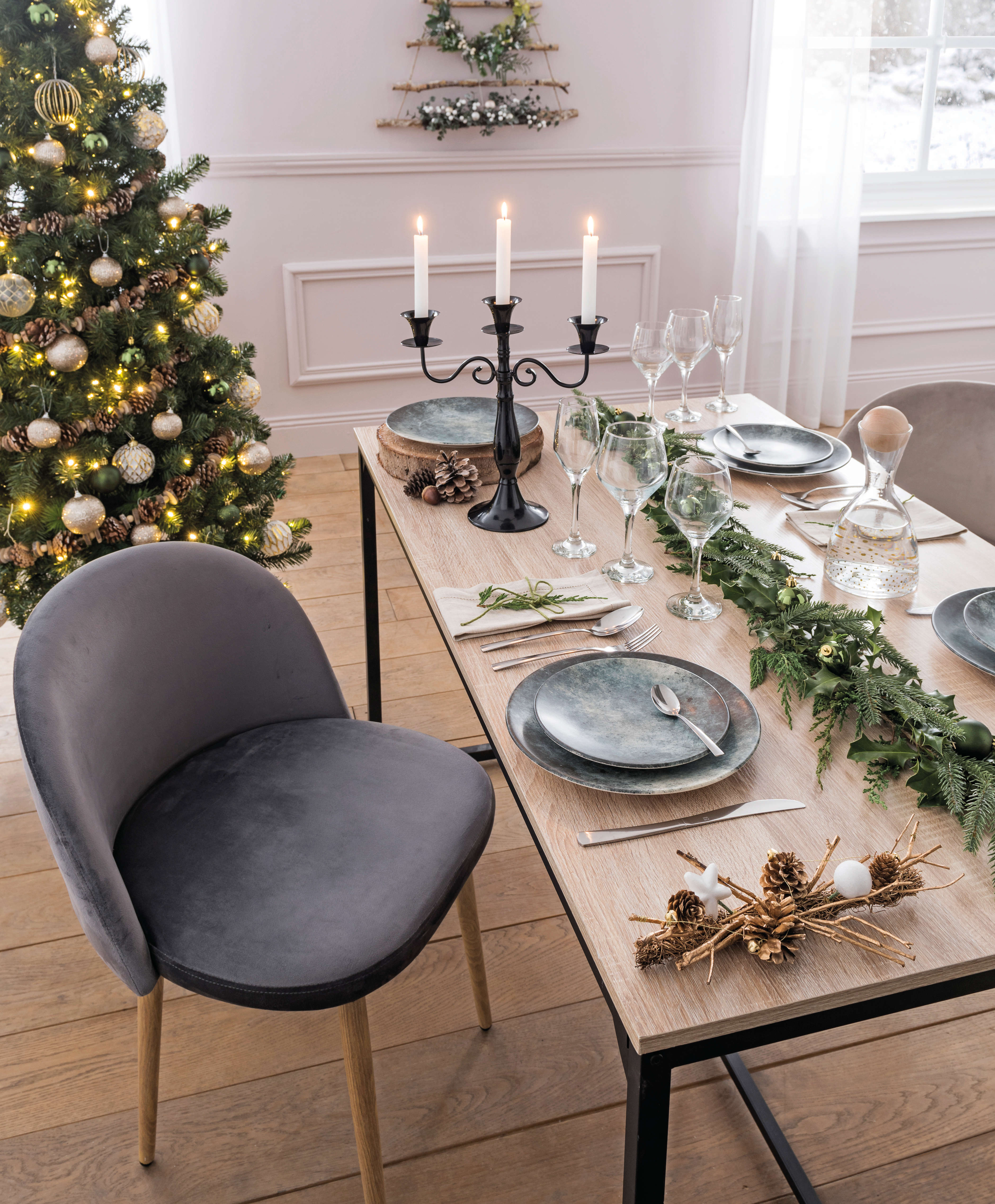 Blog La Foir'Fouille - Style - Une déco de table naturelle pour un dîner en forêt