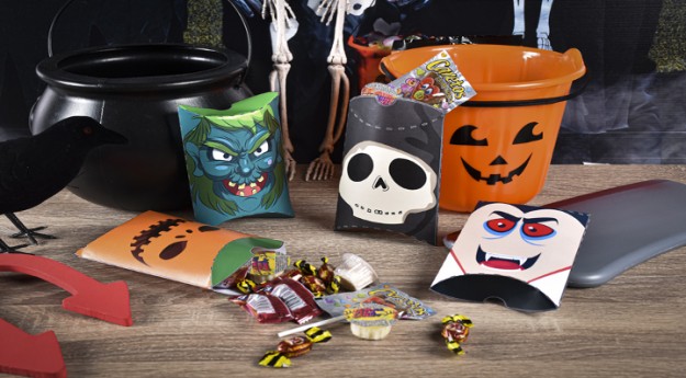 DIY : 4 boîtes à bonbons d’Halloween à imprimer