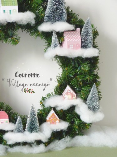 DIY - Trois tutos de couronnes de Noël repérées sur Pinterest - Couronne 3 - Pinterest - Foir'Fouille