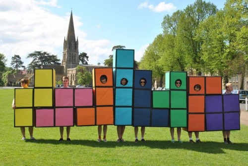 Tetris - On adore - Les costumes collaboratifs pour le Carnaval