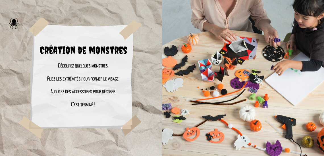 Blog La Foir'Fouille - 5 idées de loisirs créatifs pour Halloween - DIY